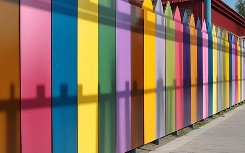 工地彩鋼瓦圍擋鋼管要多大至關重要？