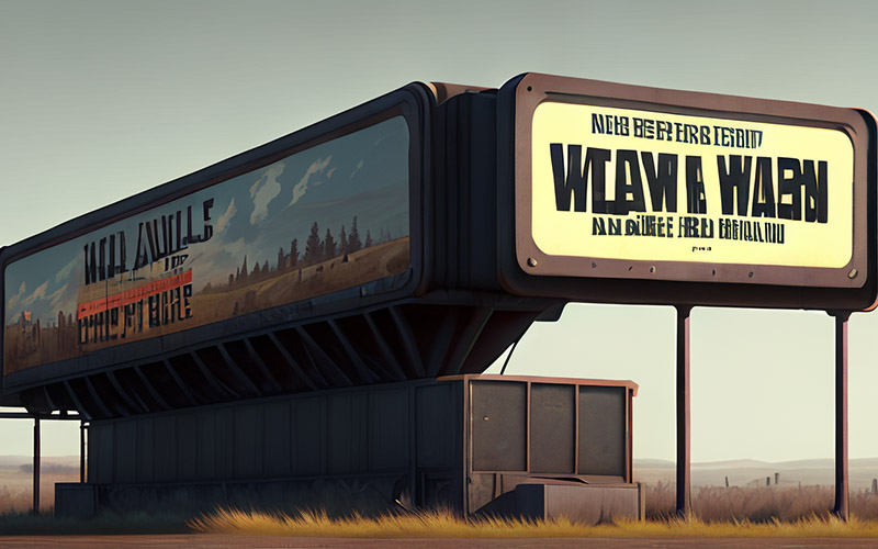 圍擋廣告牌用什么材料推進一步？